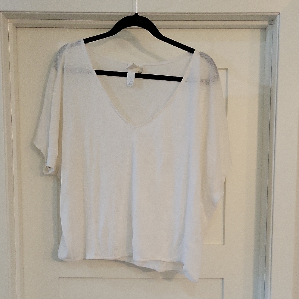 H&M Linen Top L